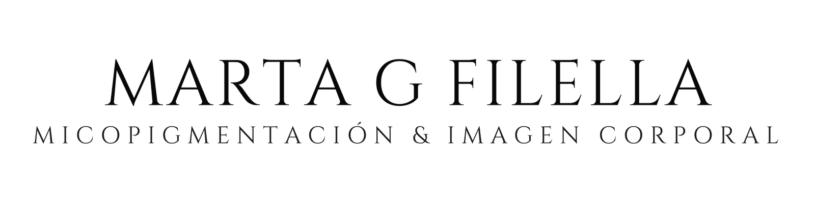 MARTA G FILELLA MICOPIGMENTACIÓN & IMAGEN CORPORAL Logo Transparente