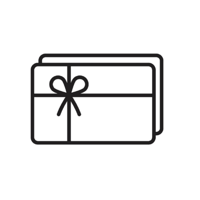 Tarjeta regalo de tratamiento